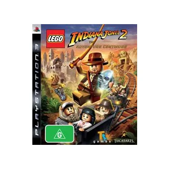 Lucas Art Lego Indiana Jones 2 The Adventure Continues Refurbished PS3 Playstation 3 Game